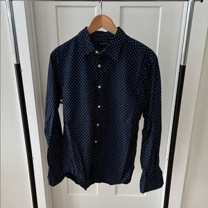 Banana Republic Dark Blue Button Down Shirt